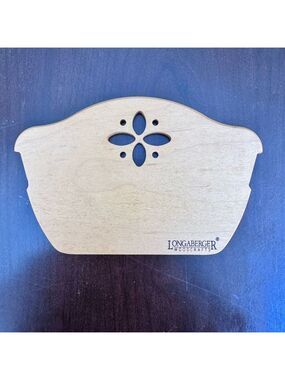 Longaberger Woodcrafts Wood Bread Basket Divider.